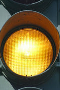 Traffic light  (only yellow light)