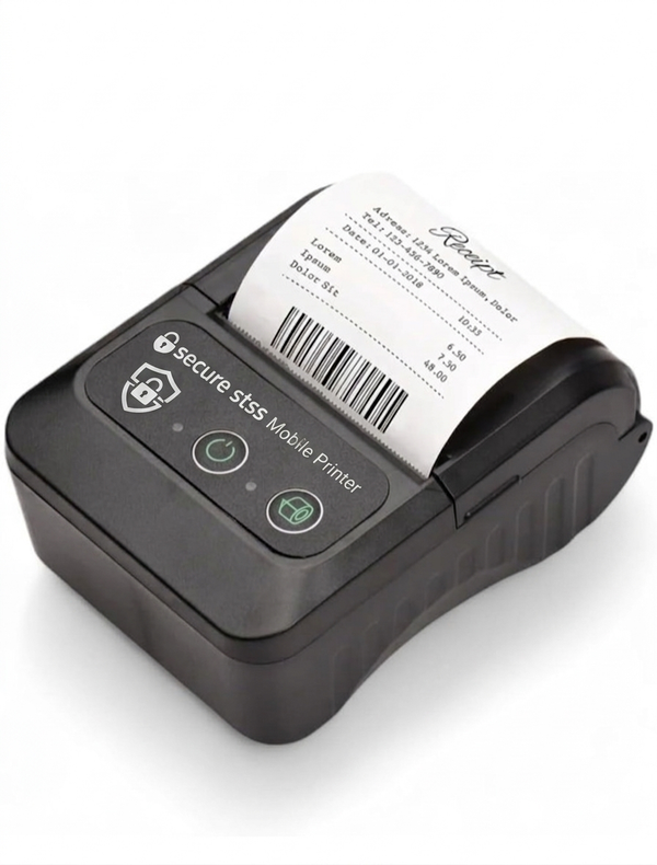 Protable thermal receipt printer Bluetooth rechargeable