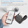 Protable thermal receipt printer Bluetooth rechargeable