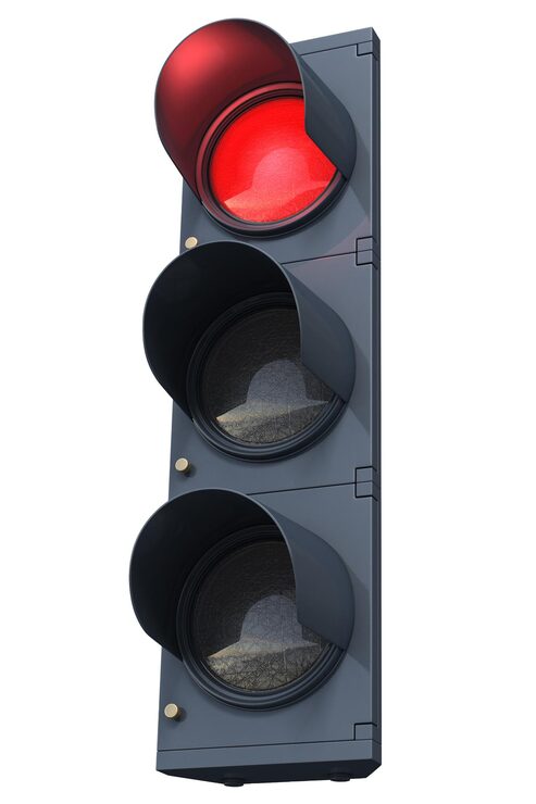 Traffic light (only red light)