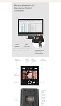 Face Recognition Dynamic Time Attendance Access Control Terminal