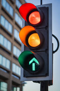 Traffic light  (only yellow light)