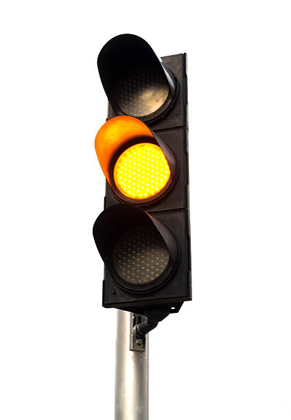 Traffic light  (only yellow light)