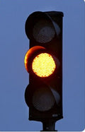 Traffic light  (only yellow light)